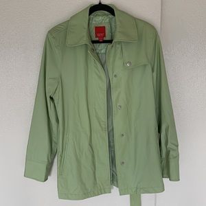 Esprit Rain Jackets Coats | Outerwear| Waterproof Jacket | Green | Size: M |
